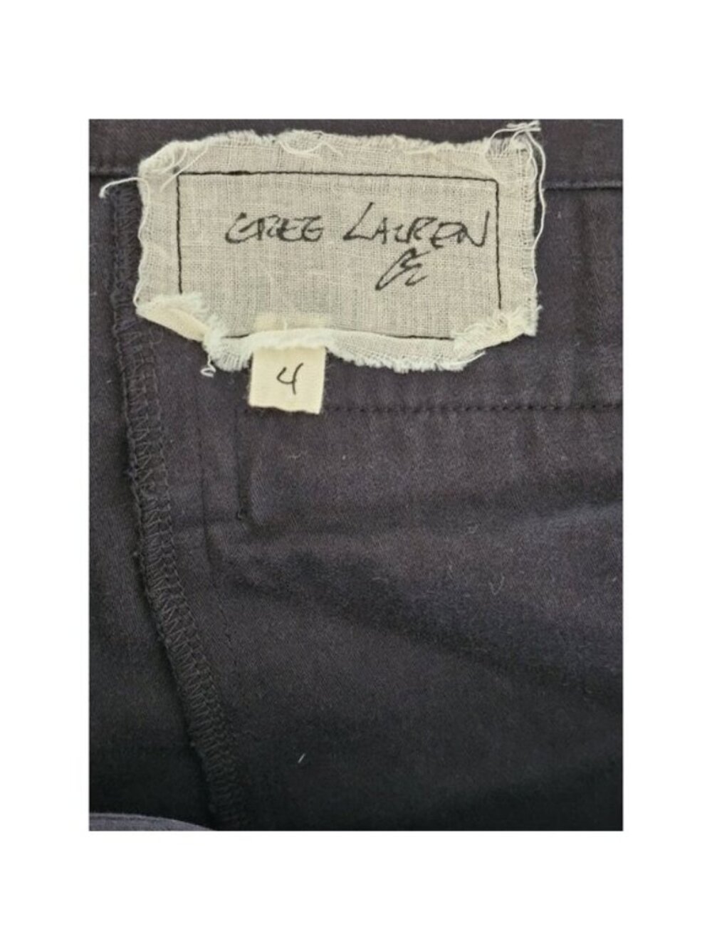 Greg Lauren Baker Zig Zag Lounge Jogger Pants Size 4 Blue Red